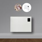 Elektrikli Isıtıcı Panel Konvektör Wifi - Beyaz Renk - 750 W