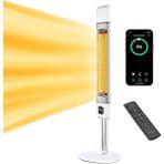 Elektrikli Isıtıcı Smart-Fr Akıllı Karbon Infrared Su Geçirmez IP55 2500W Lxv-Smart-Fr-Whıte