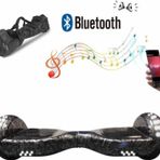 Elektrikli Kaykay Full Ledli Hoverboard Bluetooth Hoparlörlü 6.5 Inch Çanta Hediyeli D27