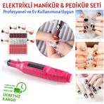 Elektrikli Manikür & Pedikür Seti