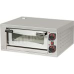Elektrikli Pizza Fırını 1xø39 cm Kapasiteli 1 Katlı 40X40 Manuel