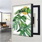 Elektrikli Sayaç Kutusu Kapak Metre Kutusu Dekoratif Elektrik Pano Kapağı Dekoratif Sigorta Kutusu Kapağı Dolap İç Mekan Elektrik Dolabı/a/40 x 50 cm