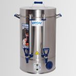 Elektrikli Semaver 120 Bardak Ekoçay Çay Otomatı - Gri