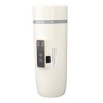 Elektrikli Seyahat Kettle, 350ml Dijital Ekran Kaymaz Su Geçirmez 304 Paslanmaz Çelik Ve PC Taşınabilir Elektrikli Su Isıtıcısı Hafif Arabalar İçin (Bej)