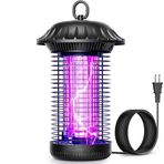 Elektrikli Sinek Öldürücü - 3800V Ultra Güçlü Sinek, Haşere ve Böcek Öldürücü, 185 m² Etki Alanı, 60 Adet 5W Güçlü LED, UV Yüksek Voltajlı Sinek Öldürücü Lamba, Elektrikli Asılabilir Sivrisinek Kovucu