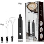 Elektrikli Süt Köpürtücü El Kablosuz Blender USB Mini Kahve Makinesi Çırpma Mikser Cappuccino Krem Yumurta Gıda Blender A (Yurt Dışından) - Elektrikli Mutfak Aleti Yedek Parça & Aksesuarları (80168015)