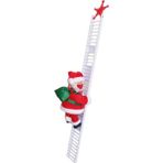 Elektrikli Tırmanma Evi Noel Baba Noel Baba Bebek Oyuncak Xmas Hediye Ev Için Tek Merdiven A - Mavi