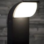 Elektrikpark Berlin 30 cm Led’li Bahçe Bollard – 14W 3000K Antrasit Kısa Aydınlatma Direği