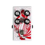 Elektro Gitar Bass String Enstrümanı Için Fuzz Gitar Etki Pedalı Vitalite Ve Tutku Için Beyaz Ve Kırmızı Renkler İçinde Özel Olarak İyi Devre Ile Tasarlanmış