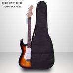 Elektro Gitar İçin Fortex 100 Serisi Elektro Gitar Kılıfı Siyah