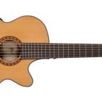 Elektro Klasik Gitar, Natürel,sedir Kapak, Gül Ağa