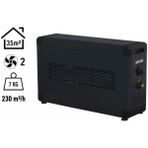 Elektrokonfor Board 3000W Monofaze Elektrikli Fanlı Isıtıcı Siyah - 3000 W