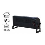 Elektrokonfor Vortex 3000W Monofaze Elektrikli Fanlı Isıtıcı Füme