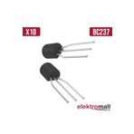 ELEKTROMALL Bc237 To-92 Transistör Npn 45v 100ma 10 Adet