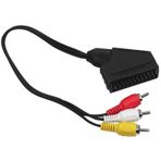 Elektromer 20 cm Dişi Rca Erkek Scart Adaptör Kablo