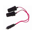 Elektromer 2'li Çakmak Fiş Çoklayıcı (1 Erkek- 2 Dişi)