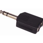 Elektromer 6.3 mm Stereo Erkek 6.3 mm Stereo Dişix2 Çevirici Jack
