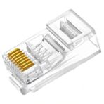 Elektromer EZ RJ45 Cat5-Cat6 8P-8C 100 Adet Açık Uçlu Soket