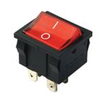 Elektromer IC-126 On-Off 4 Pin Orta Boy Işıklı Anahtar