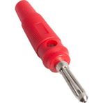 Elektromer IC-238B Banan Silikonlu Jack Siyah Kırmızı Fiş