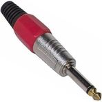 Elektromer Mono Metal Gitar Jack