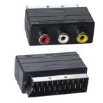 Elektromer PM-2067 Scart Erkek-Rca Dişi Ara Mini Adaptör