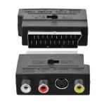 Elektromer Switch'li İn-Out Scart Adaptör