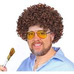 Elektron Pazar Bob Ross Bonus Peruk - Renkli