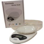 Elektronik Mutfak Terazisi 5 kg - Ahşap