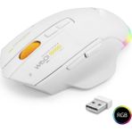 Elektronikçim Dual Mode Kablosuz Mouse 12800 Dpi 7 Tuş Makro 1000Hz Rgb - Beyaz W601W