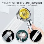 Elektronikçim Duş Başlığı Turbo Pervaneli Serinletici Tasarım - Renkli - 1