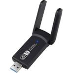Elektronikçim Kablosuz Wifi Alıcı AC1300 Mbps Dual Band USB 3.0 Adaptör