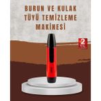 Elektronikçim Raks Leo Burun Kulak Tüy Alma Makinesi 45 Dk Şarj Süreli Kırmızı - 1