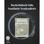 Elektronikçim USB Bağlantılı 3'ü 1 Arada Nemlendirici Mini Klima Fan | 7 Renk Işıklı - Renkli