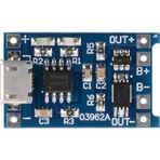 Elektronikport-Tp4056 Korumalı 1A Lipo - Li Ion Pil Şarj Devresi 3,7V Micro Usb