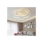 Elektroyou Cross Mimari Tasarım 5'Li 3 Renk Ledli Plafonyer Modern Ledli Avize Led Avize