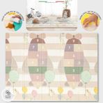 Elele Carla FD115 Katlanabilir Halı 150x200x1 cm Krem Rengi Oyun Matı