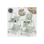 elele we made for moms Cibo 2in1 Katlanabilir Bebek Mama Sandalyesi Çift Pedli 0+ Ay Yeşil