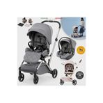 Elele We Made For Moms Rotante 360° Dönebilen Çift Yönlü Kabin Tipi Travel Bebek Arabası Gri