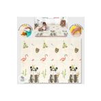 Elele XFD117 150x200 cm Panda Katlanabilir Oyun Matı ve Halısı