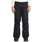 Element Roxy Kadın Kar Pantolonu Backyard - Kadınlar için Kar Pantolonu, Gerçek Siyah, L, ERJTP03127