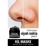 ELENTE Yaşlanma Karşıtı Kolajen Ve Siyah Nokta Leke,giderici Collagen Ölüdeniz Kil Maskesi150 gr