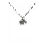 Elephant Grace – Fil Figürlü Unisex Kolye (60 Cm Zincirli)