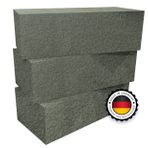 ELES VIDA ORİJİNAL Çiçek Toplama Kalıbı - Kuru Kütle Seti 23 x 11 x 7,5 cm, Yosunu, Geçmeli Kütle, Çiçek aranjmanları için Geçmeli Tuğla, El İşi, Kutlama ve Hobi için Geçmeli Sünger - Alman