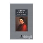 Eleştirel Fragmanlar - Friedrich Schlegel