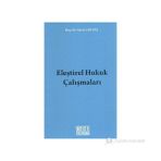 ELEŞTİREL HUKUK ÇALIŞMALARI - SURURI AKTAŞ