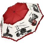 Eleven Market Almera Bordo İstanbul Konseptli Katlanır Şemsiye