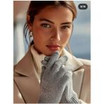 Eleven Market Kışlık Tiriko Kadın Eldiven Gri Eldiven