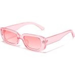 Eleven Markets Chunky Frame Vintage Pembe Güneş Gözlüğü - Şeffaf Pembe