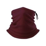 Eleven Markets Kışlık Spor Unisex Bordo Polar Boyunluk Bordo Polar Bordo